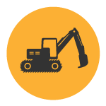 Northeast Remsco Construction Infrastructure Logo